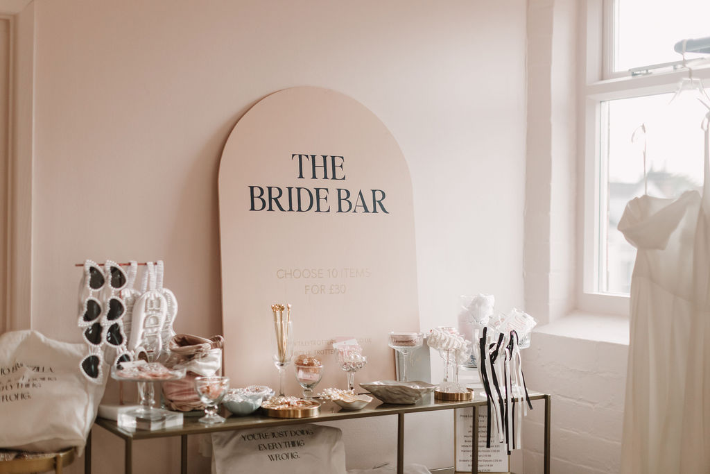 The Bride Bar at Tilly's in Leamington Spa