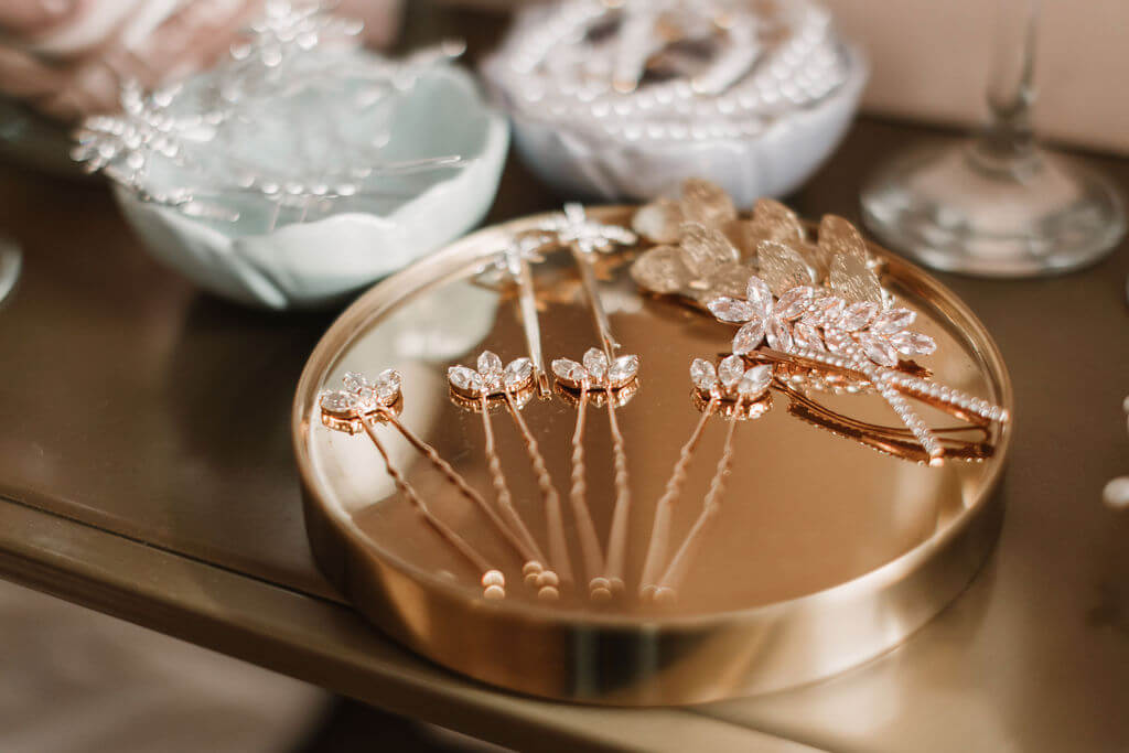 Bridal hair pins