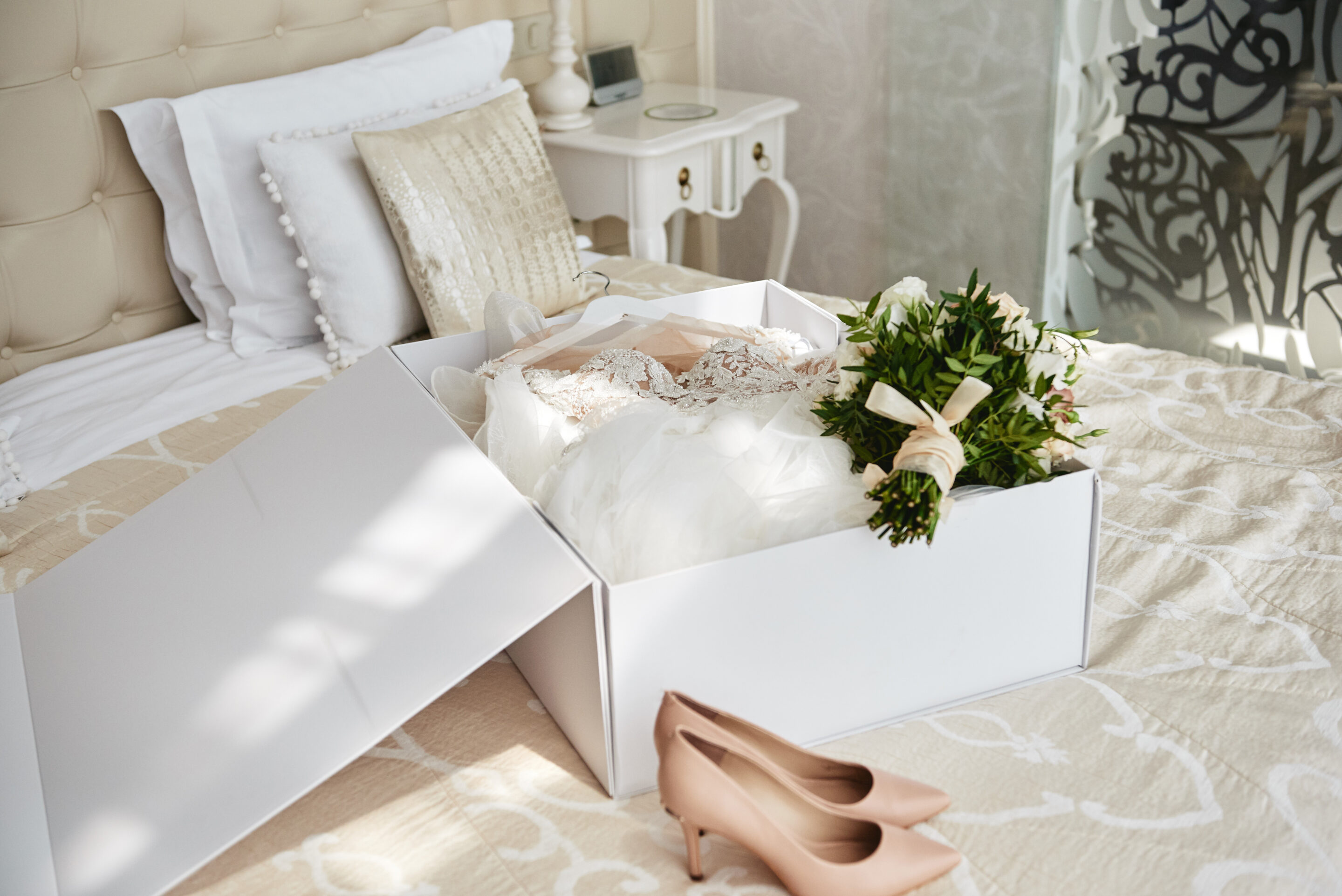 wedding dress storage box